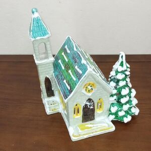 Dept 56 Snow Village Ceramic Church